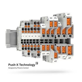 Push-X式端子台 - XT / XTVシリーズ