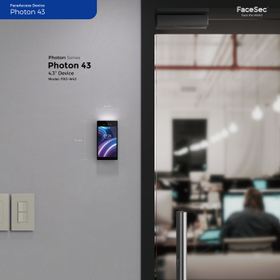 【FaceSec】顔認証入退室（4.3型　Photon43）