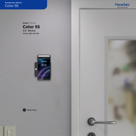 【FaceSec】顔認証入退室（5.5型　Color 55）