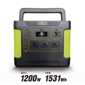 工事現場用ポータブル電源「ATB-1500」