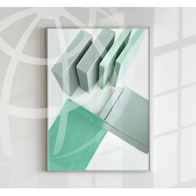 100%リサイクルPET樹脂を使って製造された発泡構造材