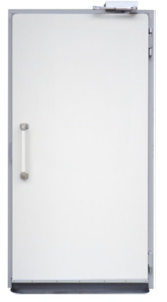 自閉式片開樹脂枠扉【温度と衛生を守る！】