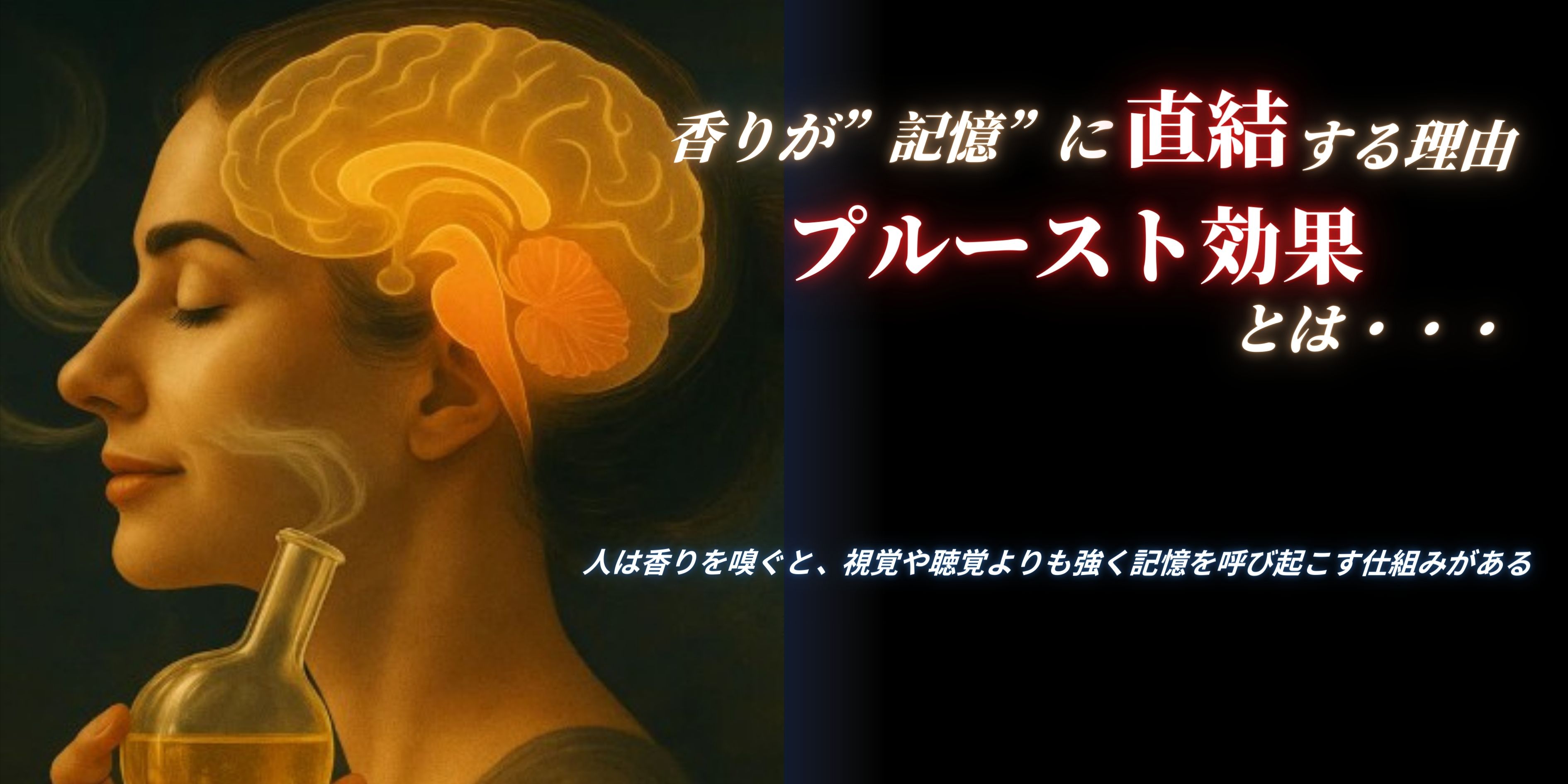 【香りの雑学１】香りが“記憶”に直結する理由（プルースト効果）