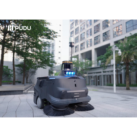 外で使える！屋外専用お掃除ロボット『PUDU MT1 Max』