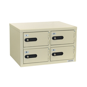 エーコー 貴重品ロッカー LK-304 (ダイヤル式/4人用)