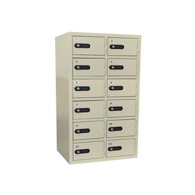 エーコー 貴重品ロッカー LK-312 (ダイヤル式/12人用)