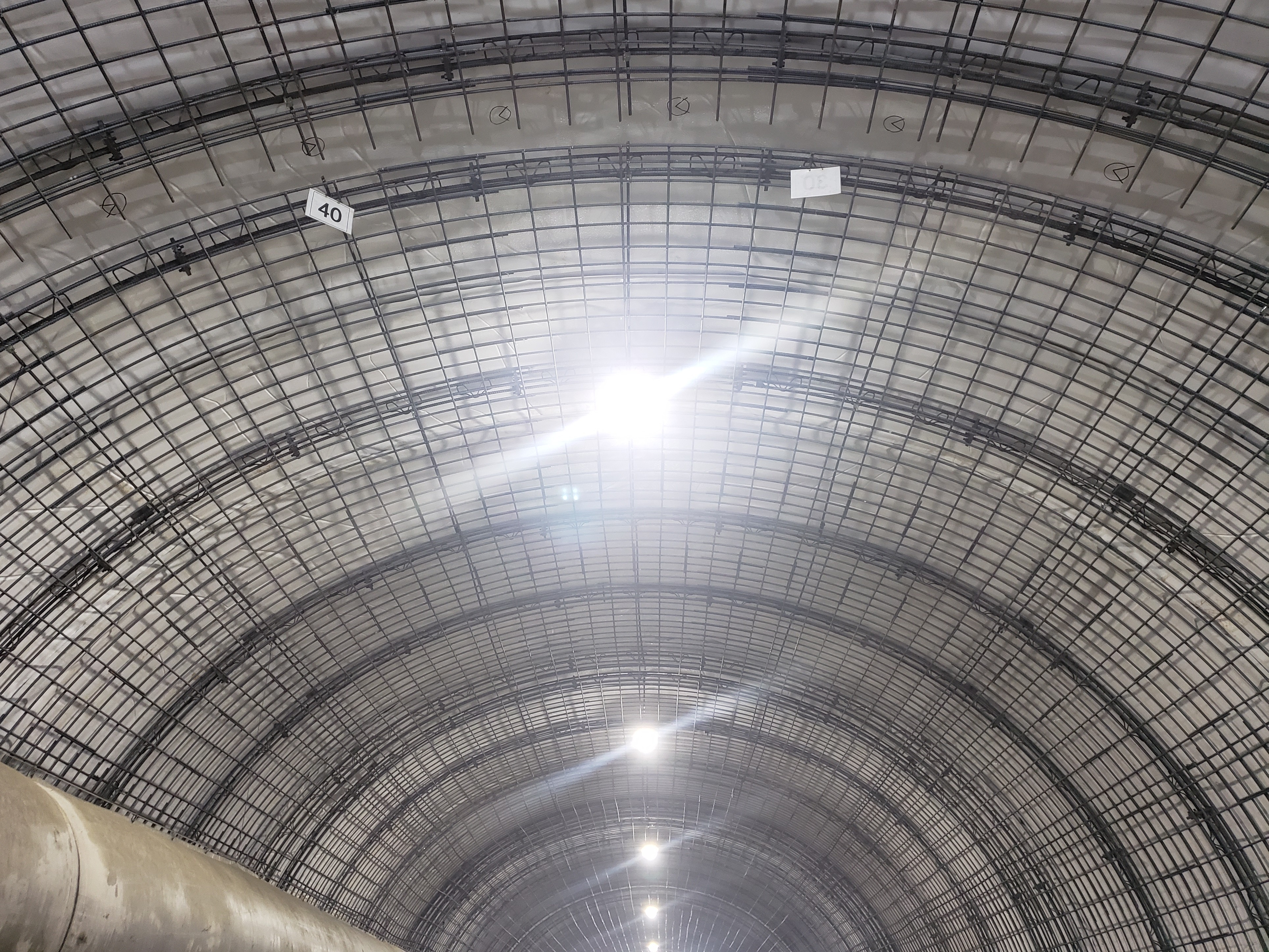 【トンネル工事】覆工鉄筋保持用『MSラチスガーダー』NETIS