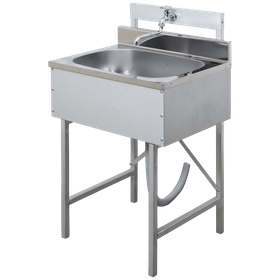 ドライバー1本で完成。『ステンレス1槽シンク』