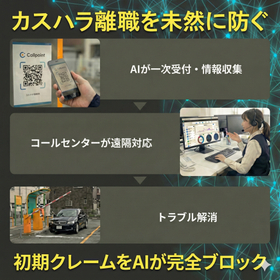 【カスハラ・離職対策】駐車場AI自動受付『Call Point』