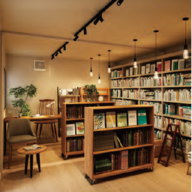 【雑貨店や書店等】小型店舗用ユニット『コモ・スペース』