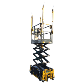 各種検知機能で安全作業!屋内作業用高所作業車『建トゥン4.5m』