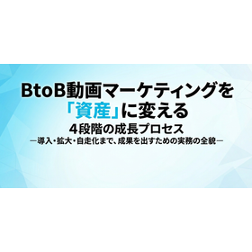 Transforming Video Marketing into an "Asset"! A 4-Stage Growth Process