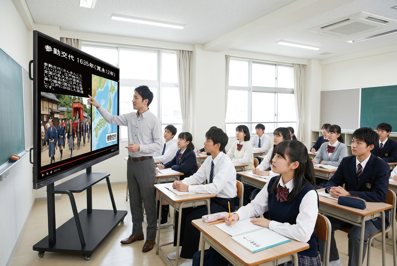 教育機関向け｜98インチの大型タッチスクリーン / ディスプレイ