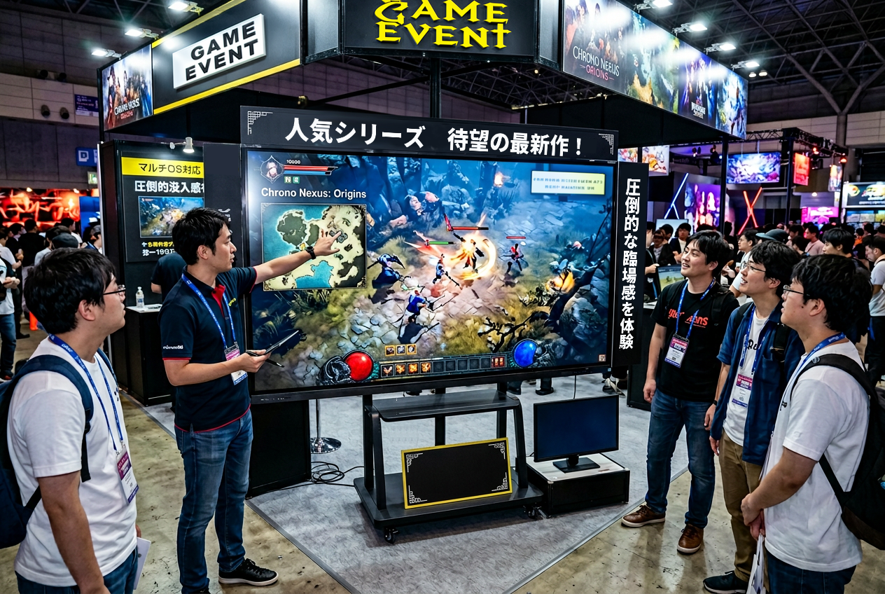ゲーム向け|98インチの大型タッチスクリーン / ディスプレイ