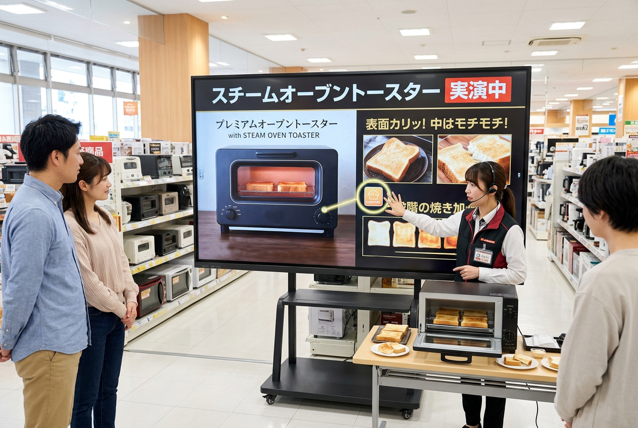 小売向け｜98インチの大型タッチスクリーン e-screen98
