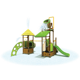 ウォーターパーク遊具【通年型】 Jungle Adventure