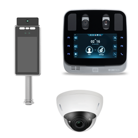 Strengthening measures against heatstroke! Safety management with body surface temperature measurement and security cameras.