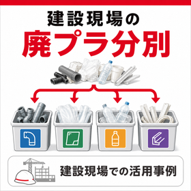 【導入事例】建設現場での廃プラ分別を実現!西松建設様