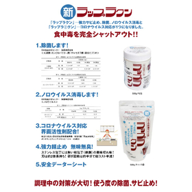 新ラップクン 除菌、サビ止め洗浄剤