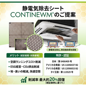 乗せるだけで空調の熱交換効率を回復！コスト20％削減（当社平均）