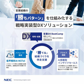 「勝ちパターン」を仕組み化する!戦略実装型DXソリューション