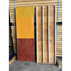 木製型枠　基礎用パネル（端材・中古ベニヤ再利用）　