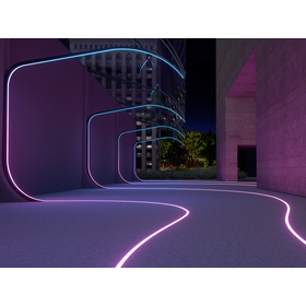 3D 垂直水平曲げ DMX制御ライン照明