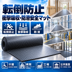 転倒防止 衝撃吸収・防滑安全マット