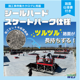 Large-scale renovation: Hinai Shape Park Skateboard Park