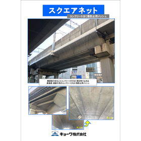 Concrete spalling prevention mesh "Square Net" product image
