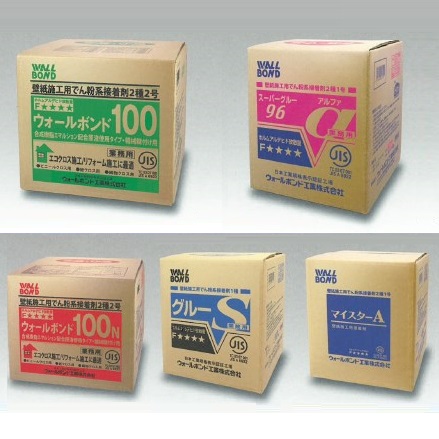 壁紙施工用でん粉系接着剤』 ウォールボンド工業 | イプロス