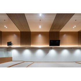 【病院向け】不燃突板内装システム『ファンシーパネル』