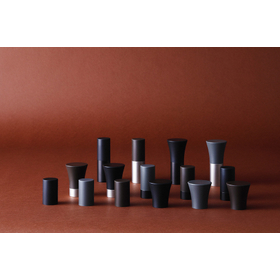 Stainless steel minimal door stop