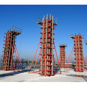 【施工事例】アイランドシティ冷蔵倉庫「システム柱型枠」