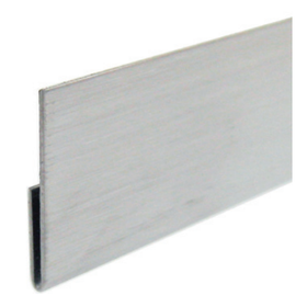 U-shaped component for elevators (to hide burrs)