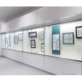 【研究施設向け】ガラス開き戸部材【ステン8ｍｍハカマ蝶番】