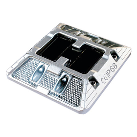 貼り付け式GPSソーラーLED道路鋲