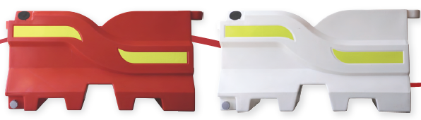 【道路工事向け】Wavyウォータータンクバリケード