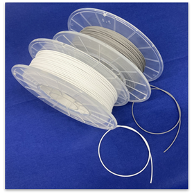 Metal and ceramic 3D printer filament