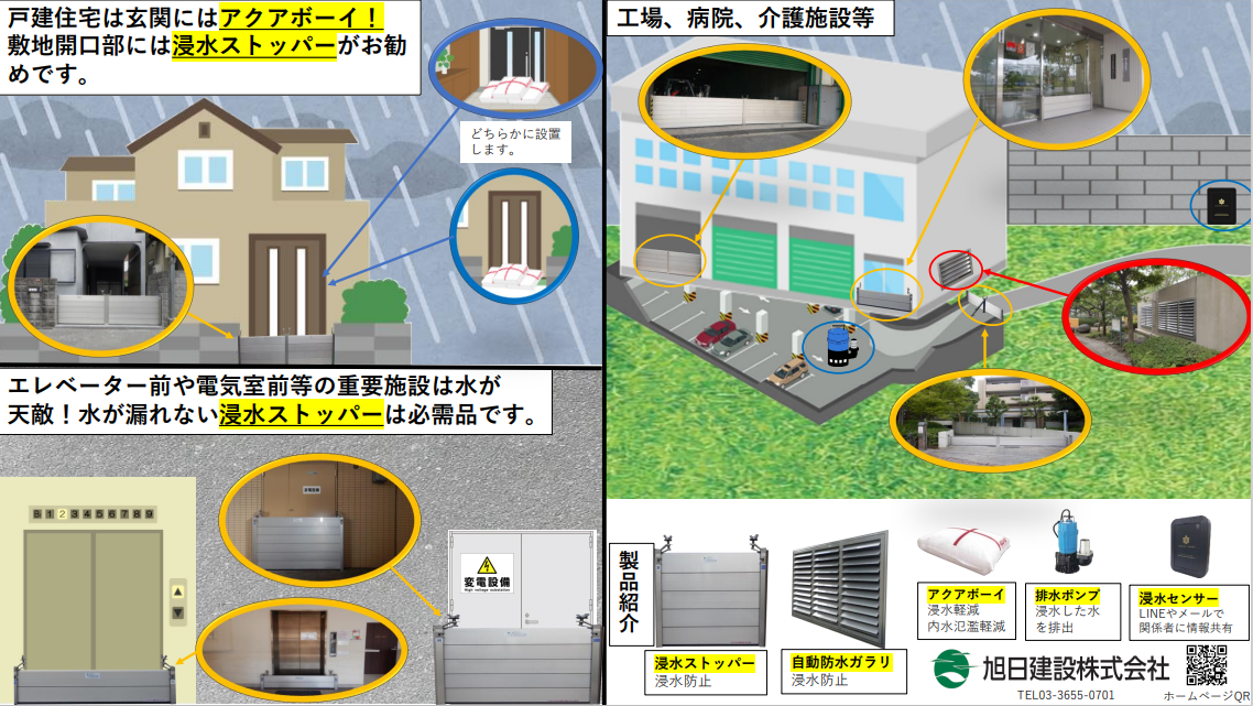 【農業向け】水害対策製品のご案内