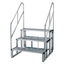 Aluminum step for cargo aviation
