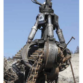 オレンジピールグラップル・クラムシェルバケット