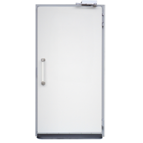 【食品工場向け】自閉式片開樹脂枠扉