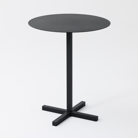 SOLIDSTEEL HIGH TABLE ROUNDD