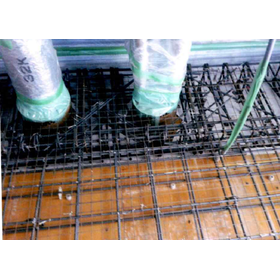 Wet-type spray seismic reinforcement method "AP Method"