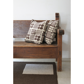 ジャガード織　クッションカバー　ダイス　45&times;45ｃｍ