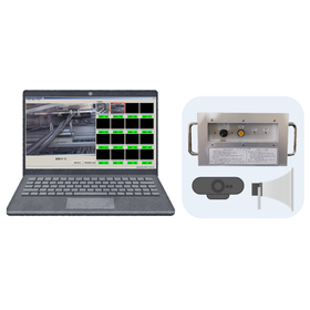 ポータブルITV付インターホンシステム