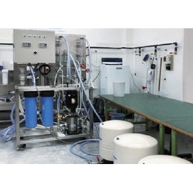 【化粧品配合向け】RO純水製造装置スキッド型