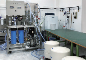 【病院向け】RO純水製造装置スキッド型