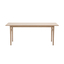 327 Dining Table 180cm Oak White Oil Finish